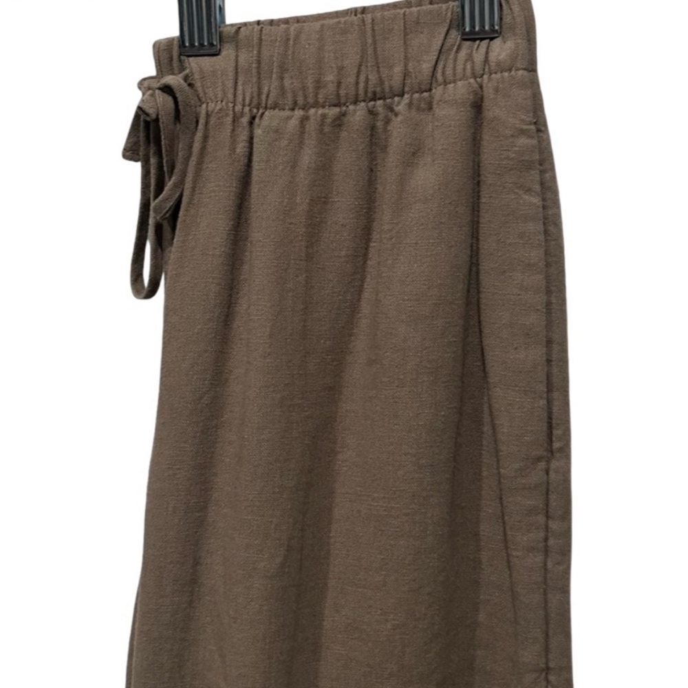 NWOT Aritzia The Group Sontag Linen Blend Pants Size 2XS Green - Picture 10 of 10